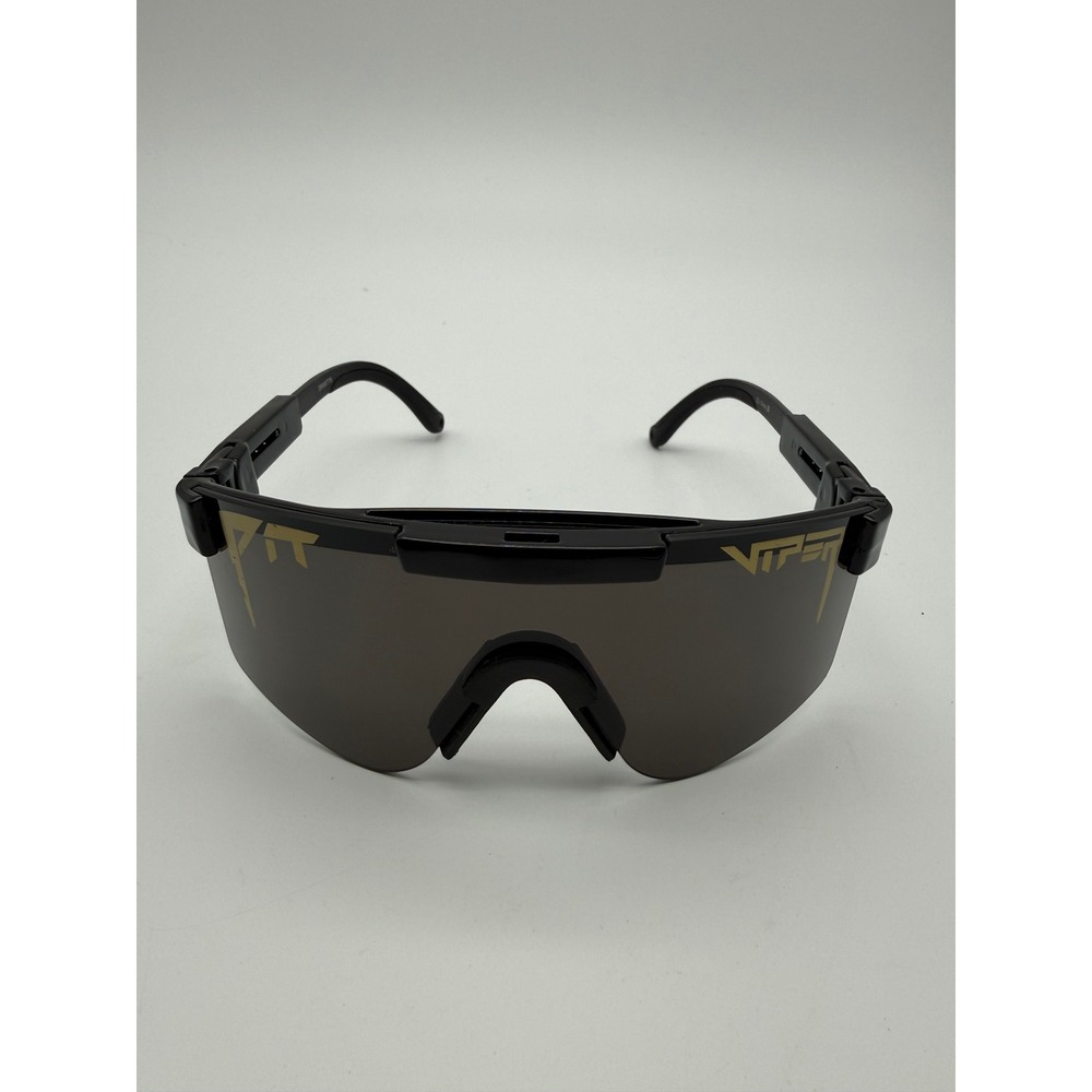 Pit Viper The Dark Matter Sunglasses Matte Black Wrap Shield DRKMTTR Mens